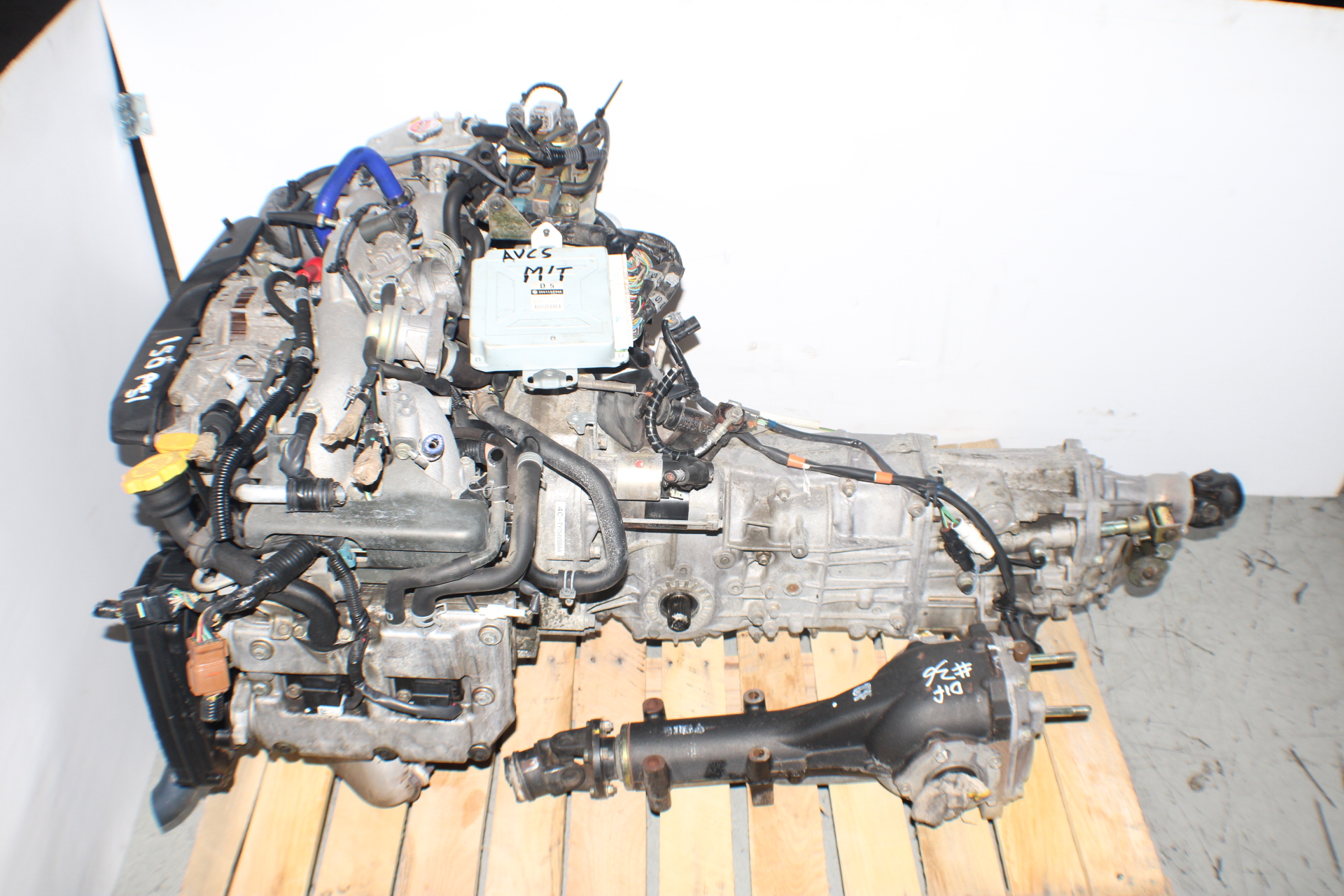  2002 2003 2004 2005 SUBARU IMPREZA WRX JDM EJ205 2.0L TURB0 ENGINE 5 SPEED AWD TRANSMISSION TY754VBBBA REAR DIFFERENTIAL 4.44 FINAL DRIVE