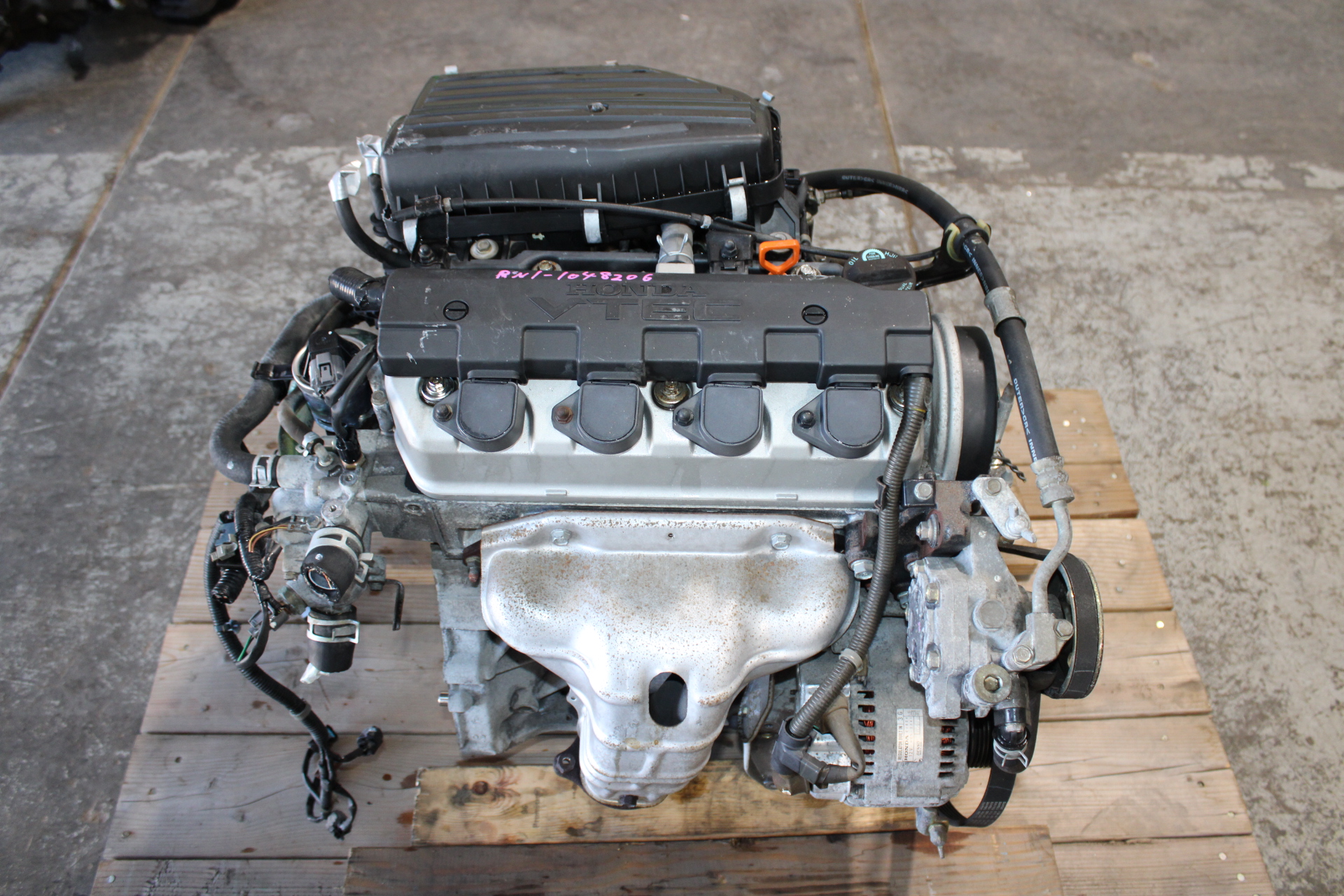 2001 2002 2003 2004 2005 Honda Civic EX LX DX Engine Motor 1.7L D17A2 SOHC Vtec