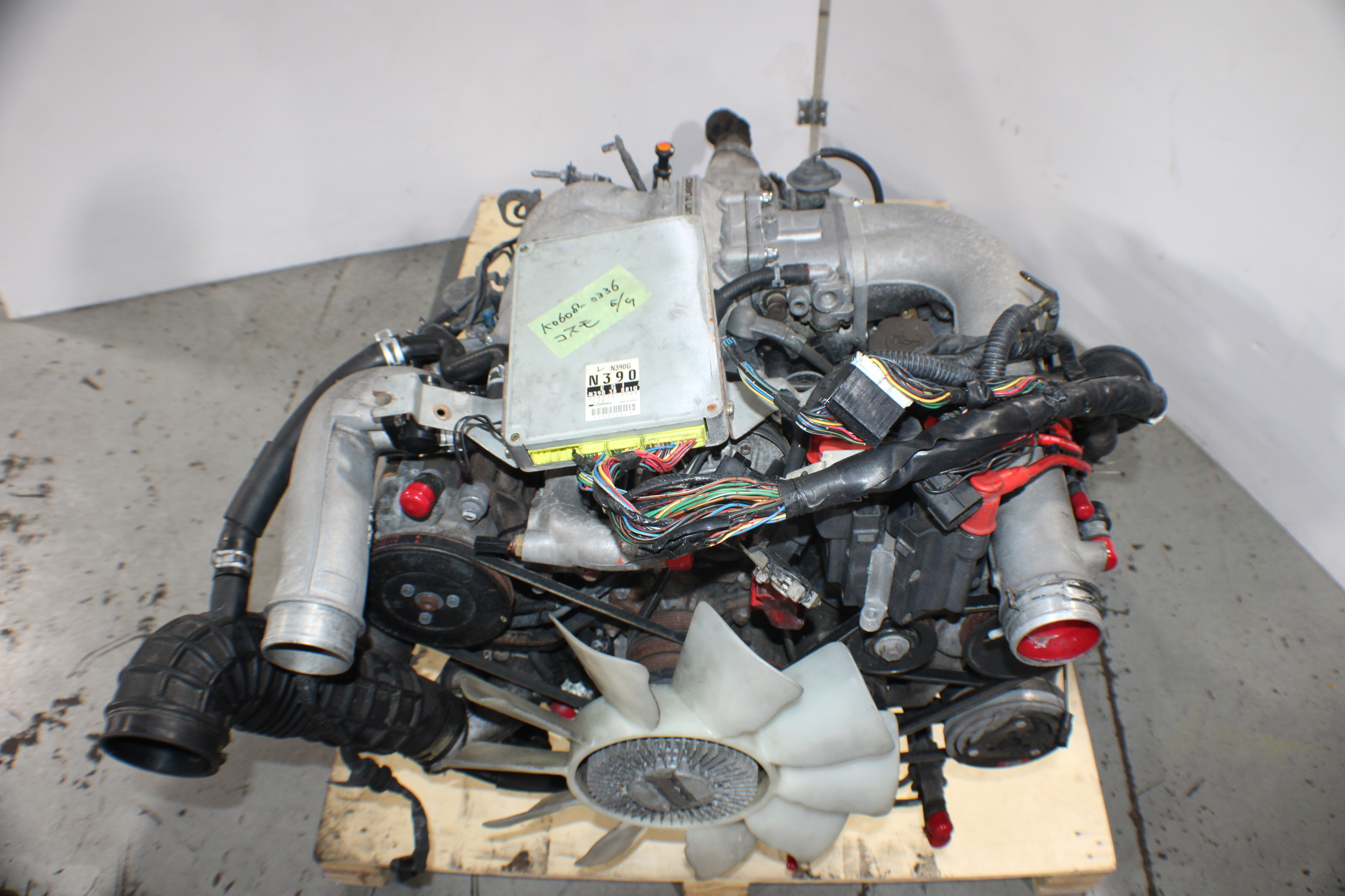 JDM 1990-1996 MAZDA RX7 COSMO 13B-RE TWIN TURBO ENGINE AUTOMATIC TRANSMISSION WIRING ECU 13B-TT 13B-RE MOTOR