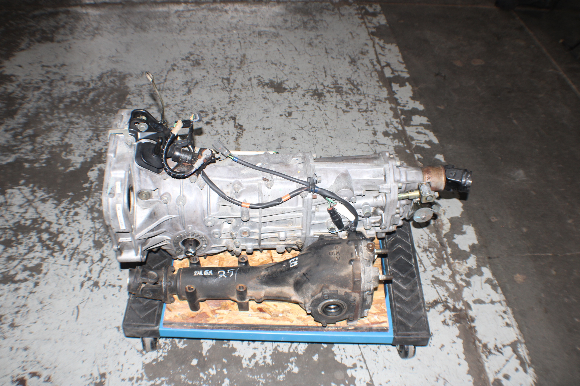 JDM 2002 2003 2004 SUBARU IMPREZA WRX EJ205 TURBO 5 SPEED MANUAL TRANSMISSION REAR DIFFERENTIAL 4.44FD