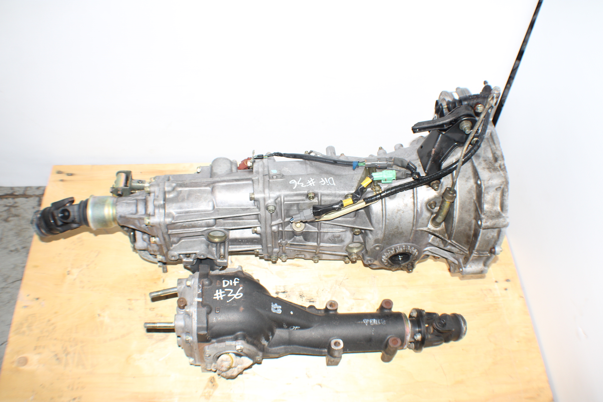 JDM 2008 2009 2010 2011 2012 2013 2014 Subaru Impreza WRX 5 speed AWD Transmission 4.44 Rear Differential TY757VBABB FOR SALE